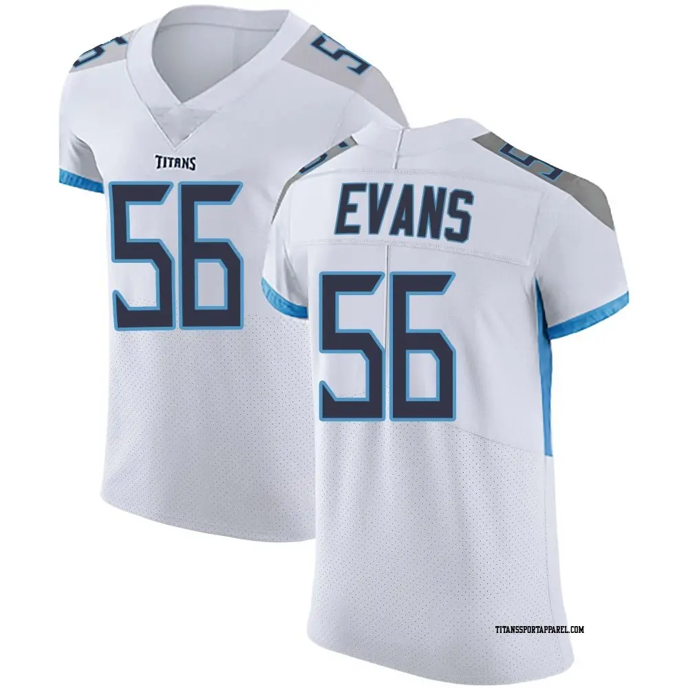 Elite White Men's Desmond Evans Tennessee Titans Vapor Untouchable Jersey