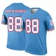 Legend Light Blue Men's David Martin-Robinson Tennessee Titans Oilers Throwback Jersey