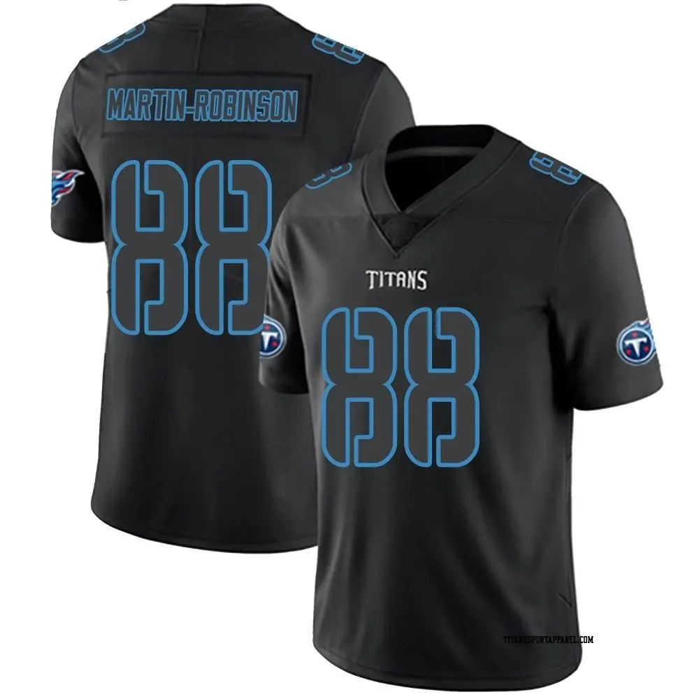 Limited Black Impact Youth David Martin-Robinson Tennessee Titans Jersey