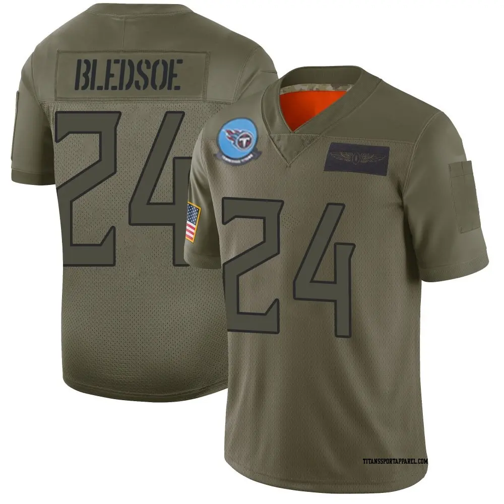 Limited Camo Men's Joshuah Bledsoe Tennessee Titans 2019 Salute to Service Jersey