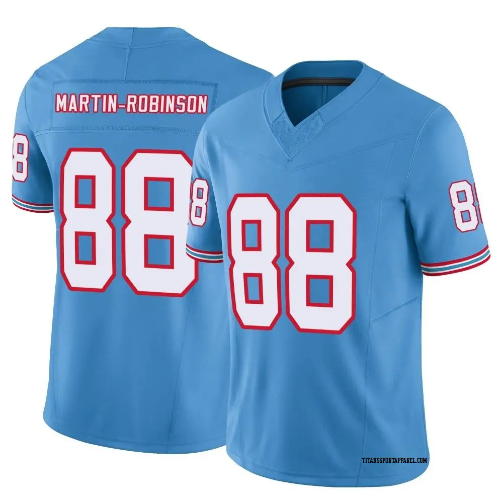 Limited Light Blue Youth David Martin-Robinson Tennessee Titans Vapor F.U.S.E. Jersey