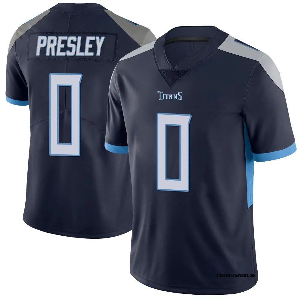 Limited Navy Men's Hal Presley Tennessee Titans Vapor Untouchable Jersey
