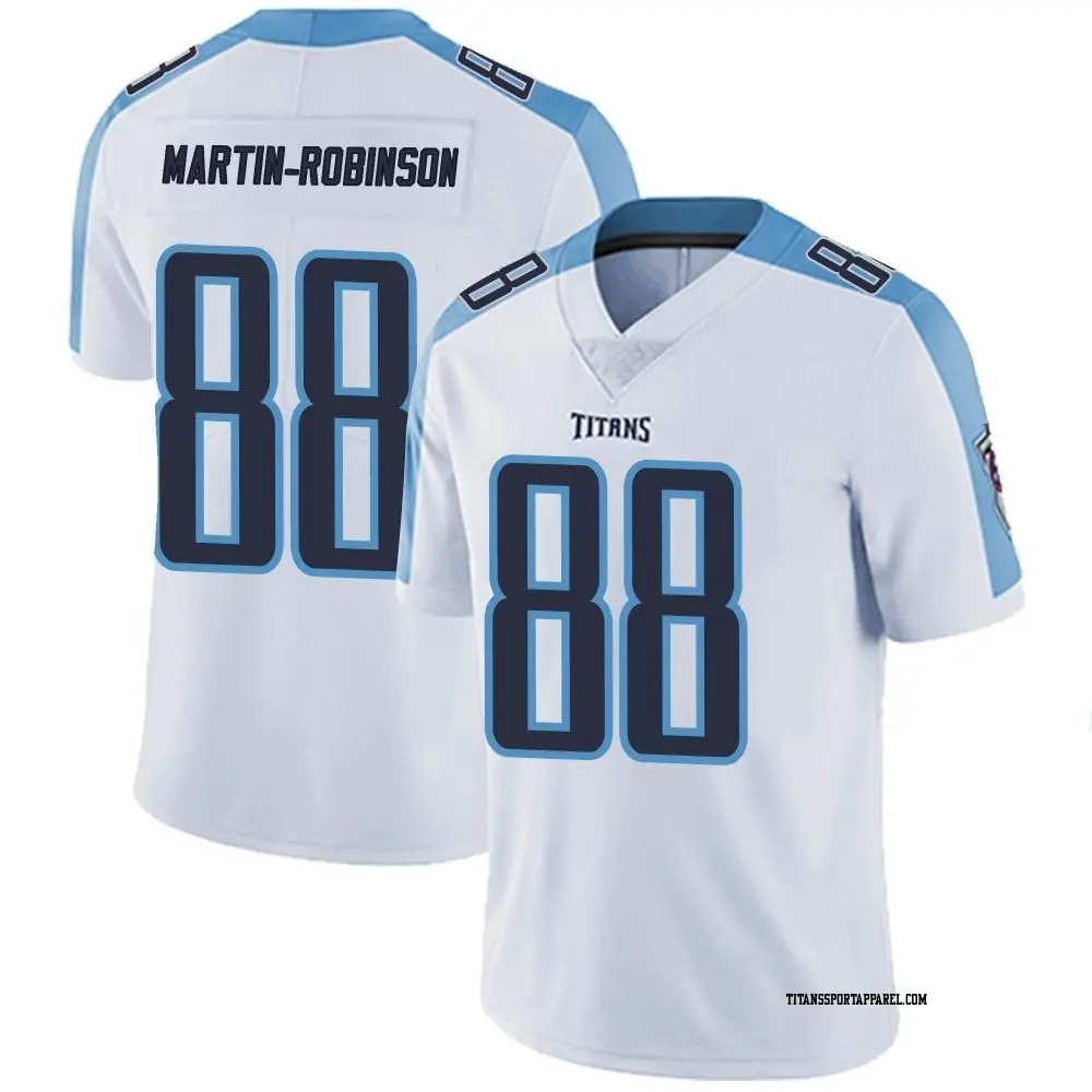 Limited White Youth David Martin-Robinson Tennessee Titans Vapor Untouchable Jersey